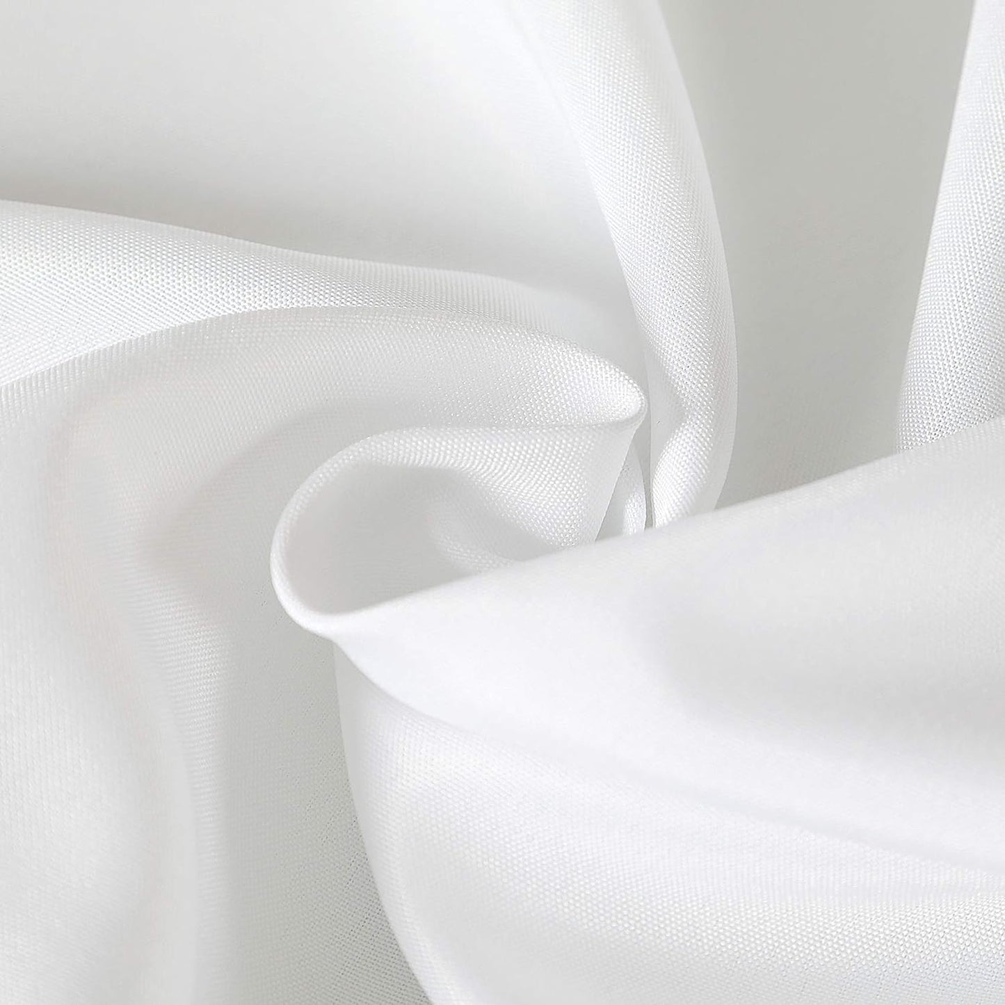 CupuamonSquare Tablecloth 70x70 inch Washable Polyester Fabric Table Cloth for Wedding Party Dining Banquet Decoration（70x70,White）