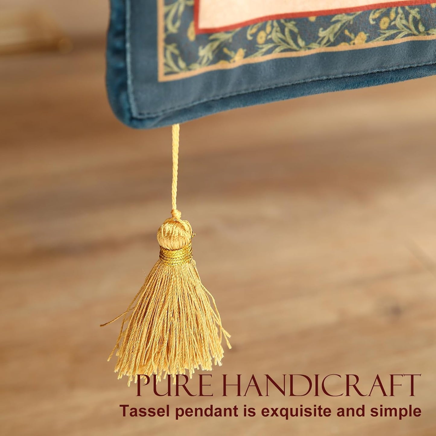 patdrea Designer Casual Wild Floral Velvet Table Runner 87 Inch Long, Brown Occult Bouquets Pattern Table Mat, Decoration for Kitchen Dining Coffee Table Cabinet Banquet Thanksgiving,12"*87"