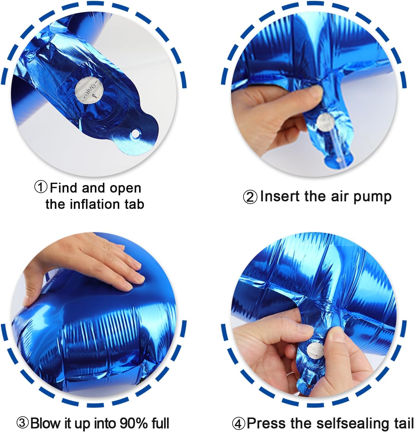 Giant Navy Blue 15 Balloon Number 40 Inch, 15 Number Balloons Birthday Supplies, 15 Year Old Birthday Party Celebration, 15 Balloons Graduations Anniversary Decorations