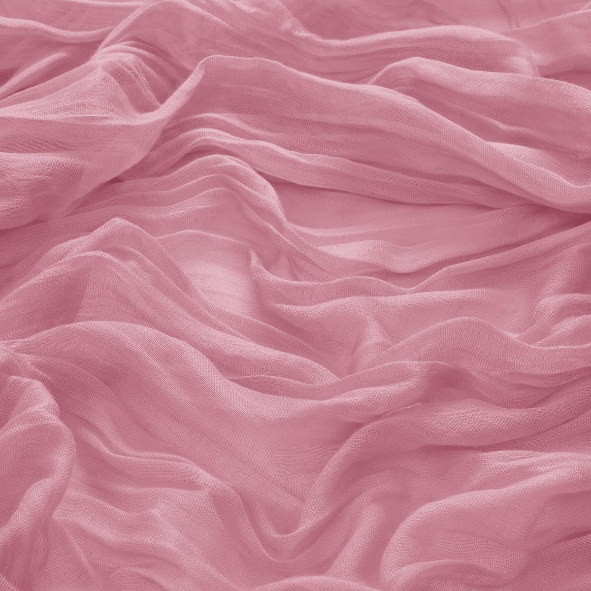 MLMW 4 Pack Mauve Cheesecloth Table Runner Boho Gauze Rustic Cheese Cloth Table Runner 160 inch Sheer 13.3ft for Wedding Party Baby Shower Bridal Shower Holiday Decorations