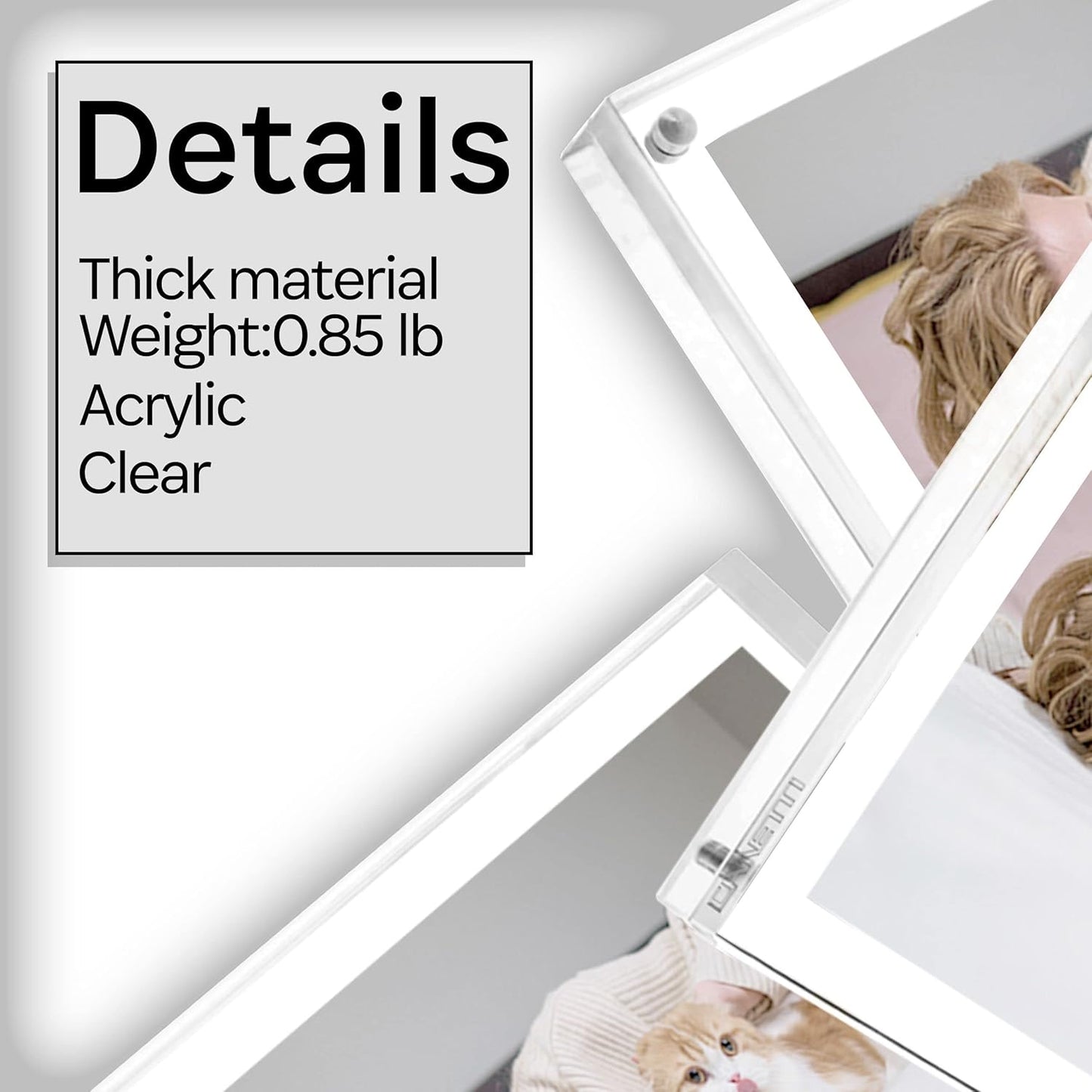 Canetti Original Magnet Frame Square 4x4 inch