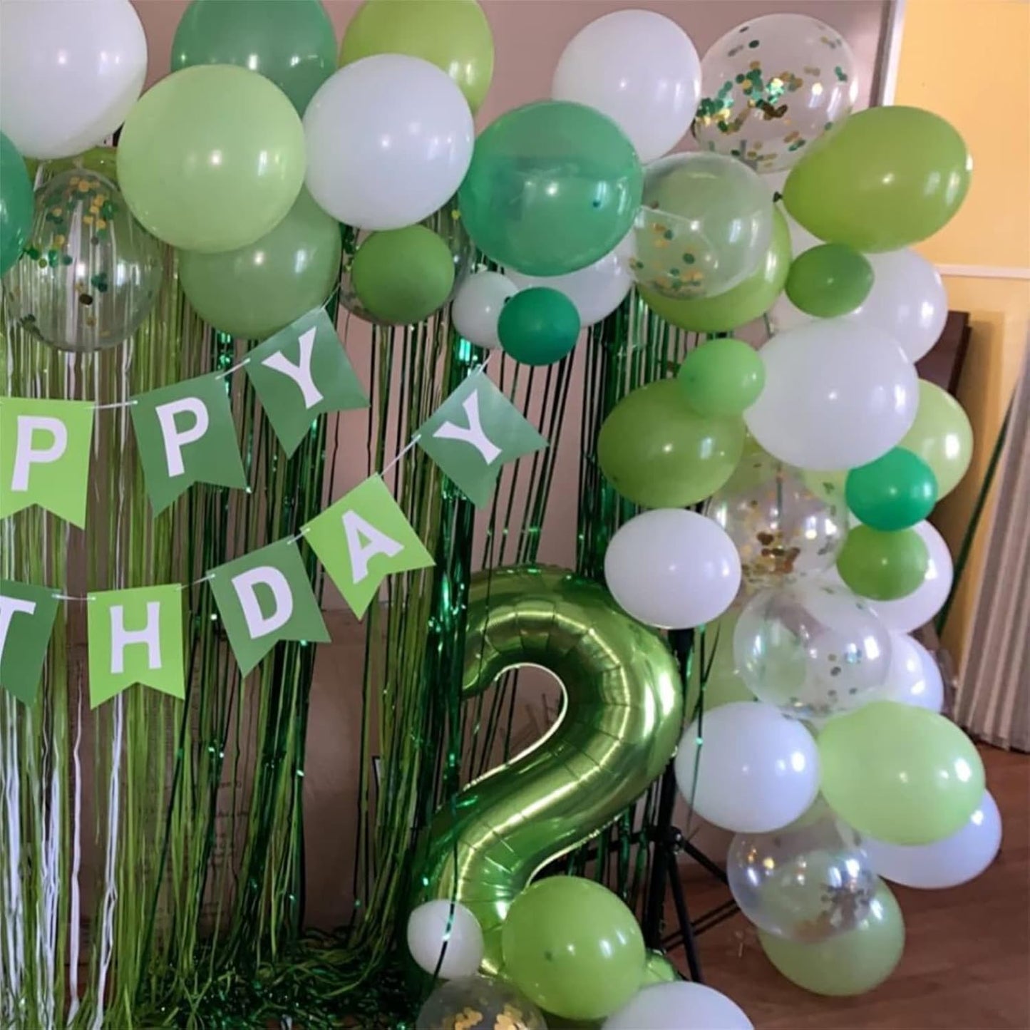 40 Inch Green Large Numbers Balloons 3, Self Inflating Digit 3 Helium Balloons for 3rd Boys Girls, Foil Mylar Big Number Balloons 0-9 for Women Men Birthday Party Anniversary Supplies Decorations