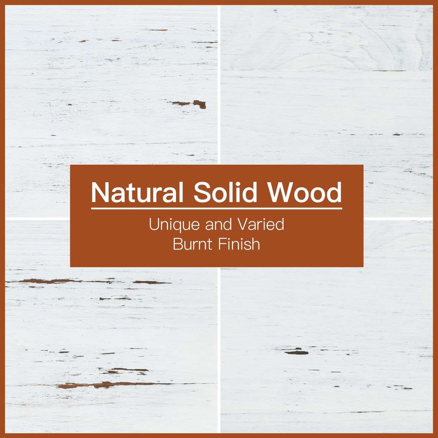 Set of 3 Wooden Rustic Cupcake Stand for 24 Cupcakes, Stepped Wood Display Stand for Weddings, Tiered Party Buffet Table Display Nesting Riser for Food , Dessert, Cookie, Craft Show, White