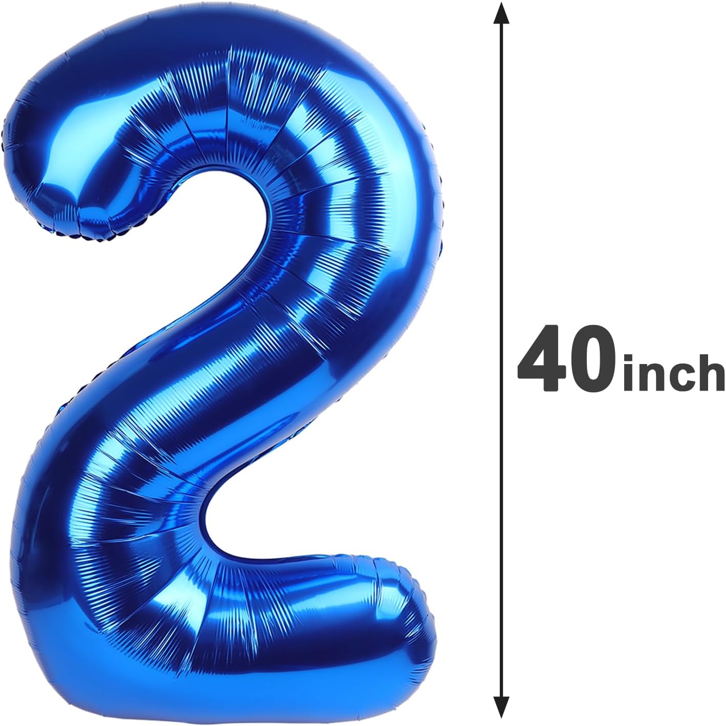 Giant Navy Blue 22 Balloon Number 40 Inch, 22 Number Balloons Birthday Supplies, 22 Year Old Birthday Party Celebration, 22 Balloons Graduations Anniversary Decorations
