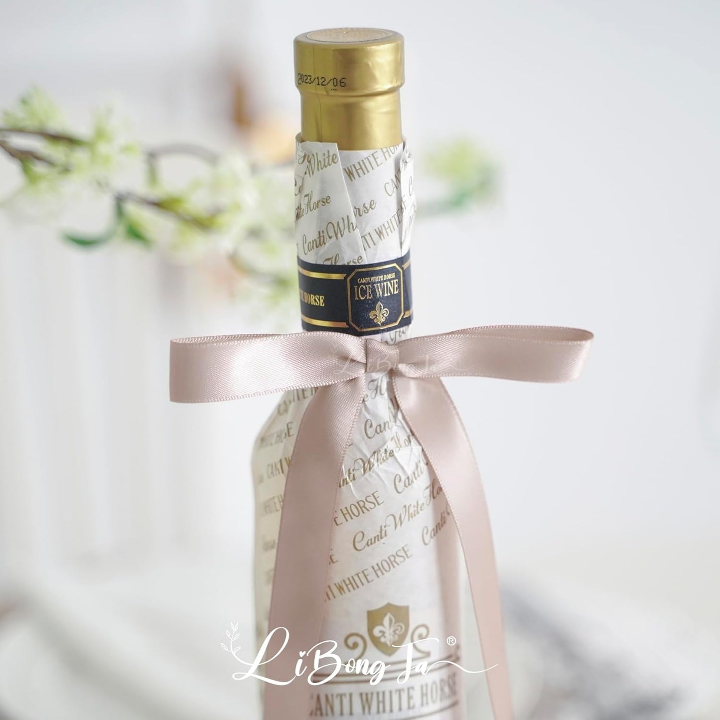 50 PCs Dusty Rose Bow 5 Inch Long Tail Bows for Gift Wrapping, Easter Bow Party Decorations, Twist Tie Bows, Satin Bows for Crafts, Premade Bows for Presents, Treat Bags, Bottles, Cakes