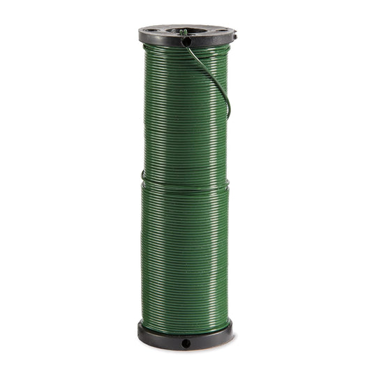 FloraCraft 23 Gauge Floral Wire 0.5 Pound Spool Green