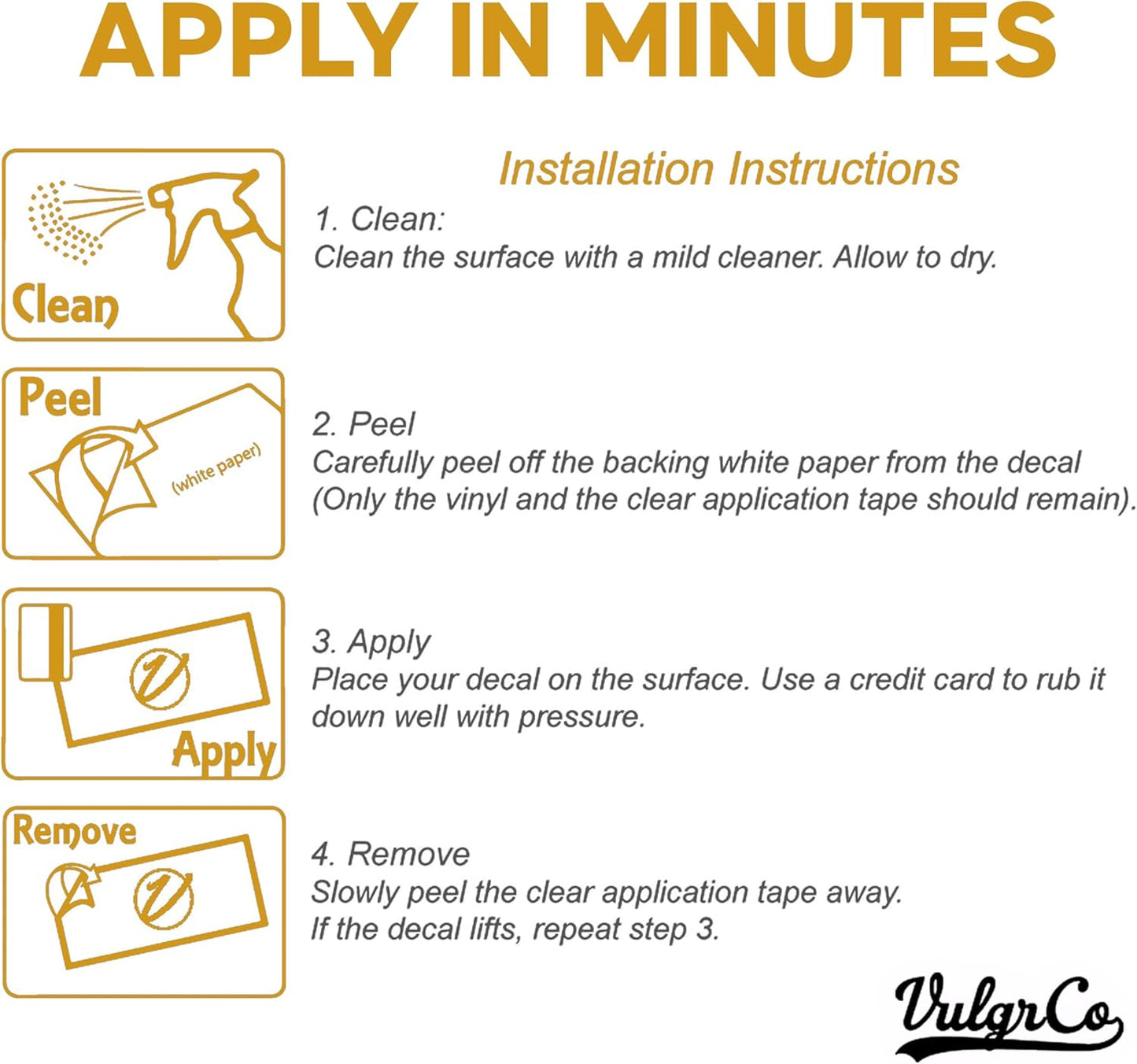 VulgrCo Custom Windshield Decal - Design Your Own Windshield Banner or Custom Window Decals for Cars, Trucks, SUVs - Durable Vinyl Windshield Stickers