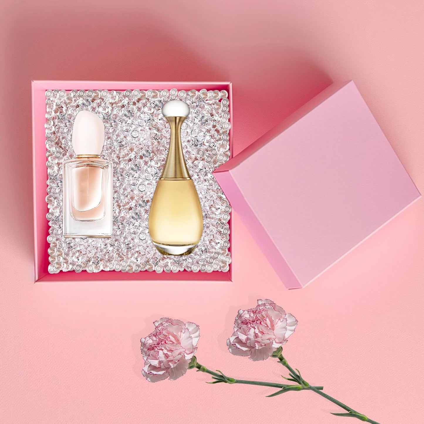 10000Pcs Crystal Acrylic Diamond Fake Gems Vase Filler, 4.5mm Faux Diamonds for Table Scatter Wedding Party, Bridal Shower, Birthday Decoration, Coffee