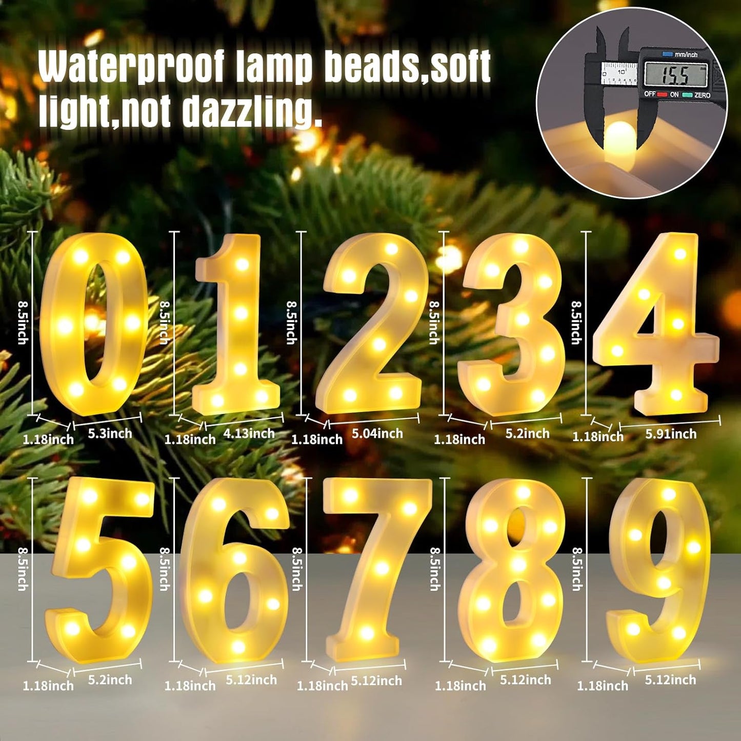 3rd Birthday Decorations for Girls and Boys,3 Year Old Birthday Decorations for Centerpieces Table,Light Up Numbers 3 Sign Led for Party Backdrop Wall Decor for Wedding Anniversary Home