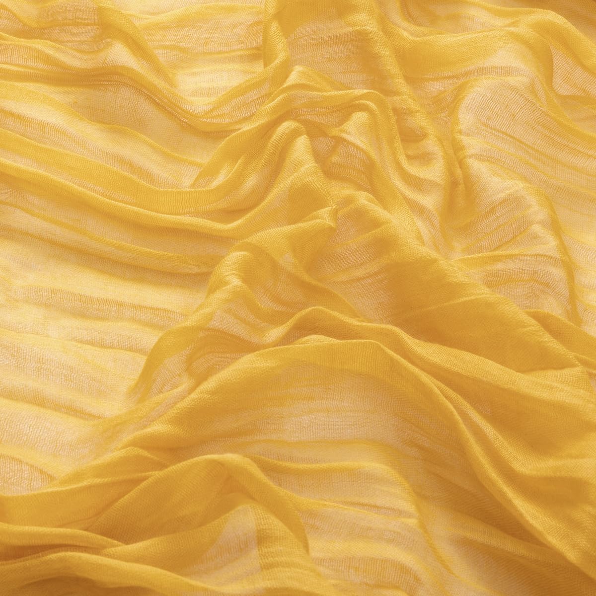 MLMW 6 Pack Fall Thanksgiving Table Runner Gold Cheesecloth Table Runner Halloween Boho Gauze Rustic Cheese Cloth 160 inch 13.3ft for Wedding Party Baby Shower Bridal Shower Holiday Decorations