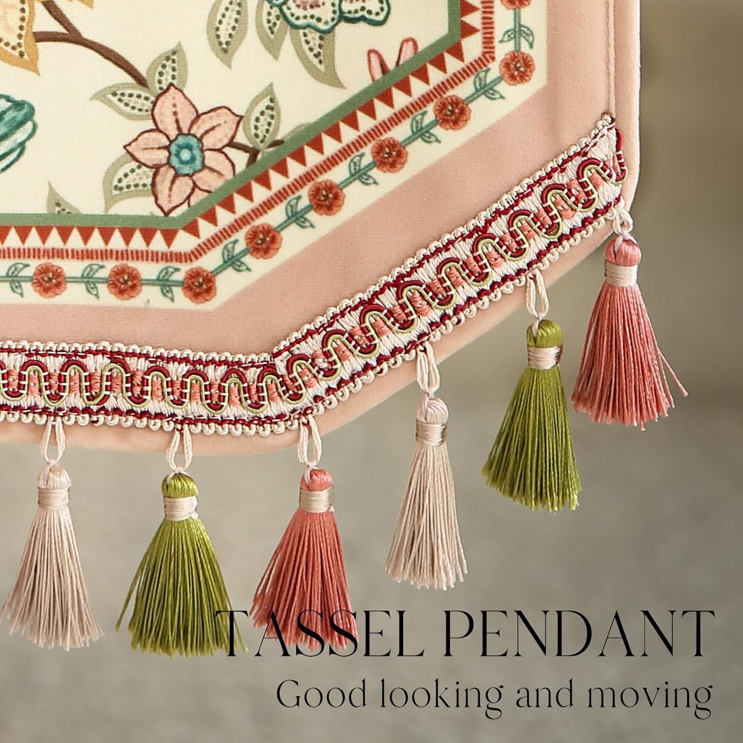 patdrea Velvet French Table Runner Farmhouse for Home Kitchen Dining Decor Parties Family Dinners Wedding 12"*102"