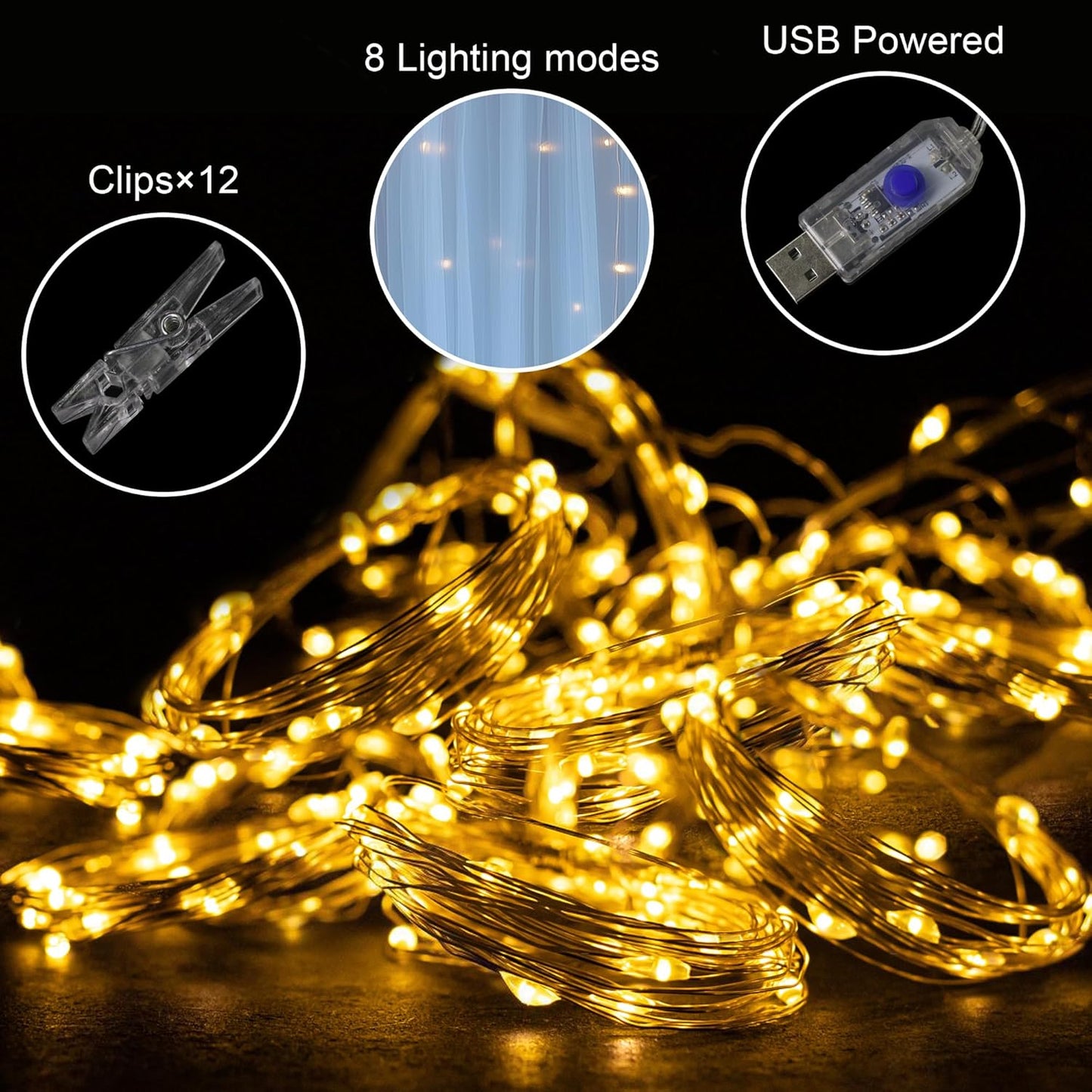 Tulle Backdrop Curtain with Lights String 10FT X 10FT Baby Blue Sheer Tulle Backdrop Curtains for Wedding Birthday Party Reception Photo Booth Background Decorations (2 Panels 5x10FT)