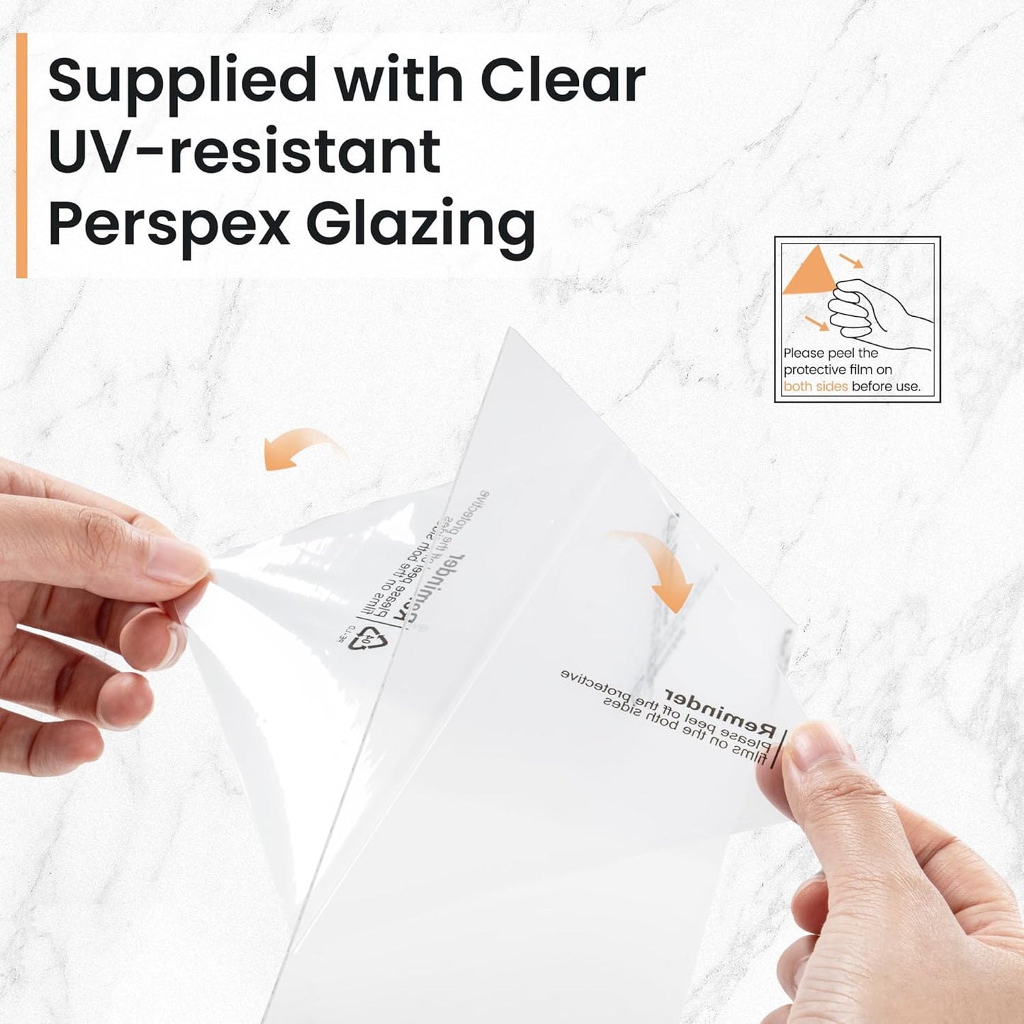 11x17 inch Picture Frame, 11x17 Photo Frames with 8x12 Removable Mat - High Definition Plexiglass - Vertical and Horizontal Display - Wall Hanging Frame - Gold, 5 Pack