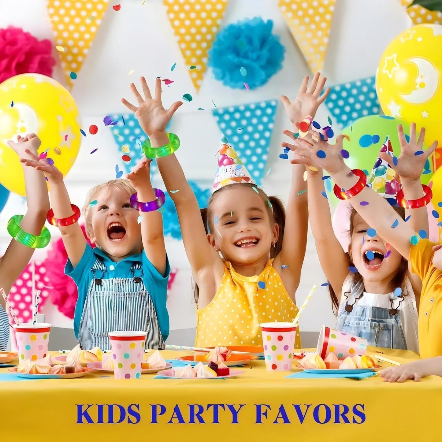 Purple 36 Pack Light Up Party Favors Supplies,Bulk Glow Sticks Bracelet,Necklace Accessories for Kids,Birthday Return Gifts Treats,Easter Basket Goodie Bag Stuffer Fillers for Boys Girls