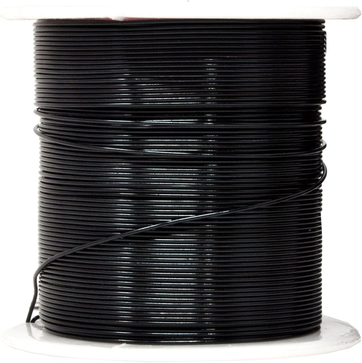 Mandala Crafts 22 Gauge Anodized Aluminum Craft Wire for Jewelry Making - 450 FT Colored Flexible Silver Copper True Blue Black Red Kelly Green Wire - Bendable for Bonsai Armature Crafting Sculpting