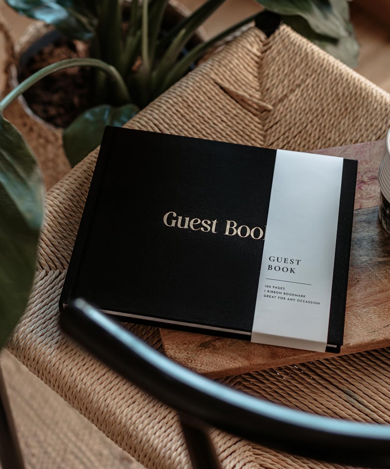 Lamare 2025 Graduation Guest Book – Elegant Guest Book for Party, Graduation, Baby Shower Guest Book & Polaroid Guest Book for Wedding