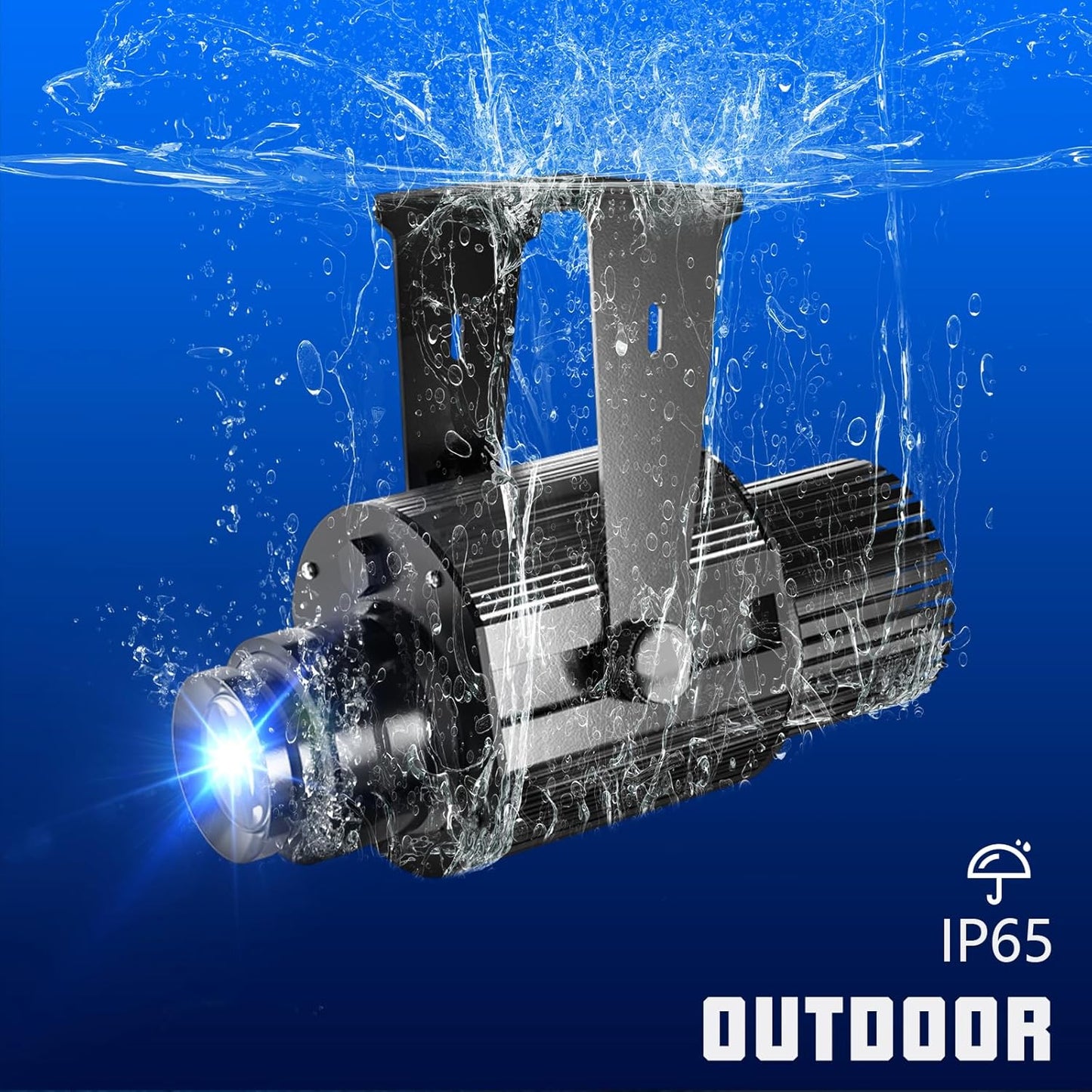 Logo Projector Lights Custom gobo projectors for Store business or wall outdoor waterproof ip67 HD led for Shop Advertising and Wedding