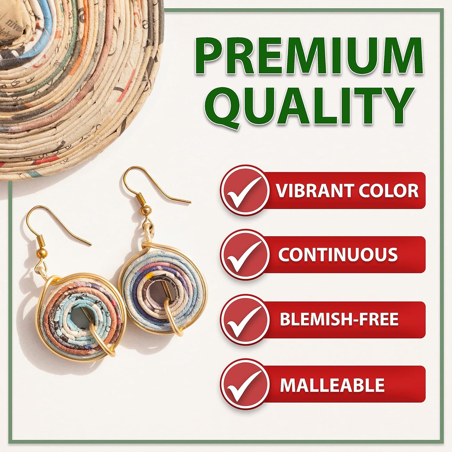 Mandala Crafts 14 Gauge Anodized Aluminum Craft Wire for Jewelry Making - 60 FT Colored Flexible Light Brown Wire - Bendable for Bonsai Armature Crafting Sculpting