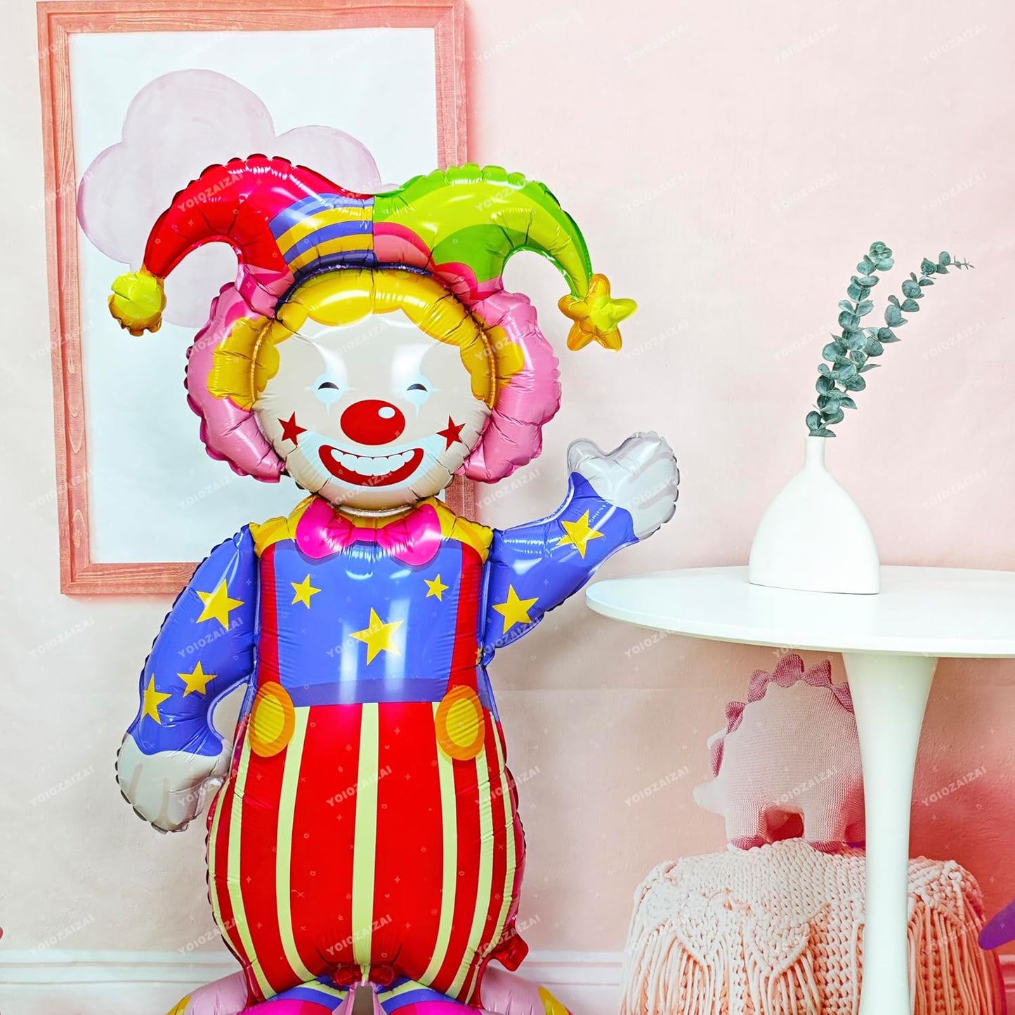 Self Standing Large Circus Balloon For Circus Carnival Theme Party Decorations Circus For Plim Plim Birthday Party Decorations