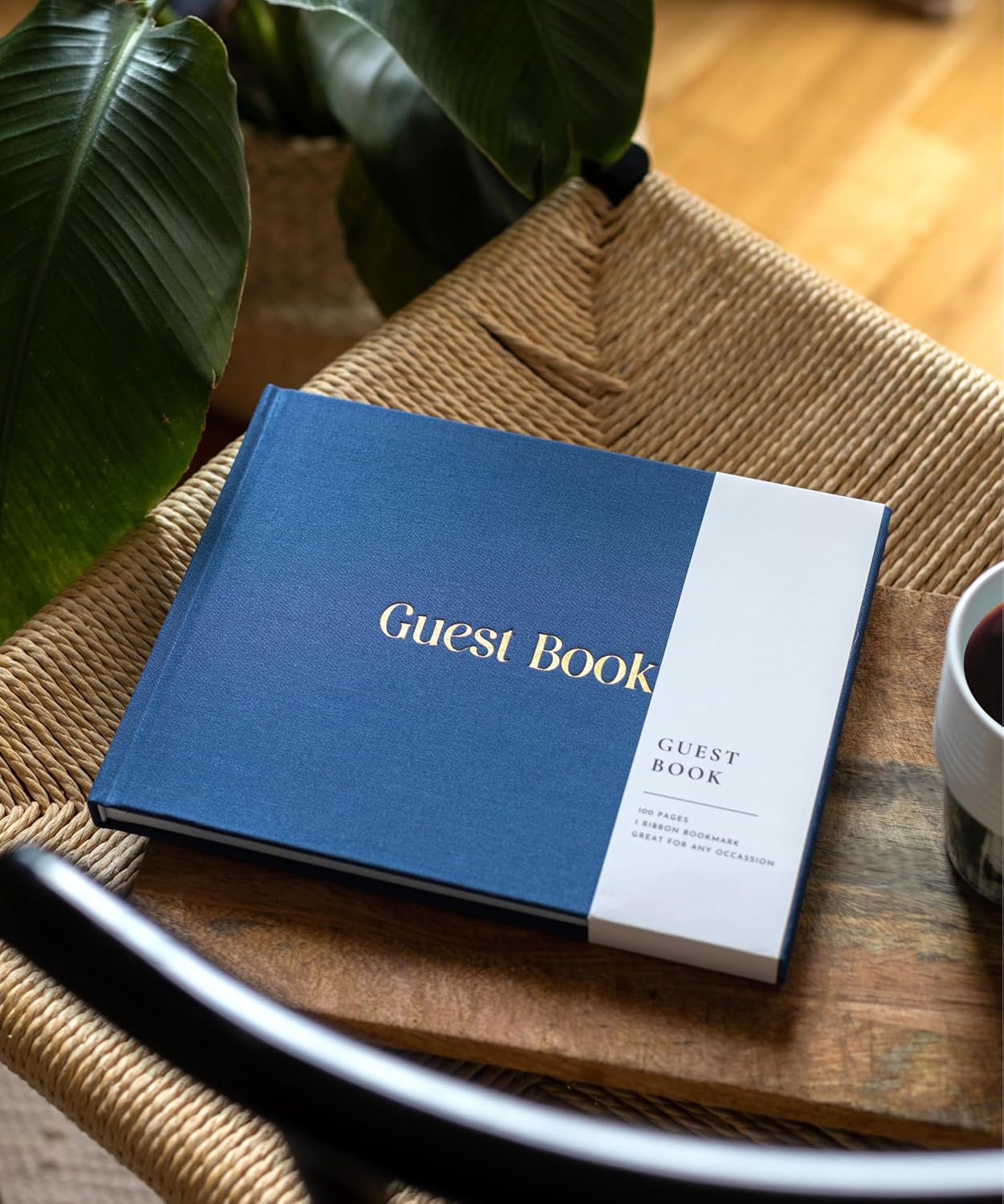 Lamare Wedding Guest Book – Elegant Guest Book for Party, Baby Shower Guest Book & Polaroid Guest Book for Wedding