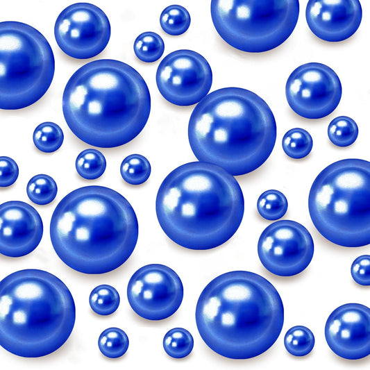 120 PCS 8/14/20mm No Hole Polish Pearl Beads for Centerpiece, Dark Purple Beads Decorative Vase Fillers, Plastics Pearls for Vases, Table Scatters, Wedding Party Decor