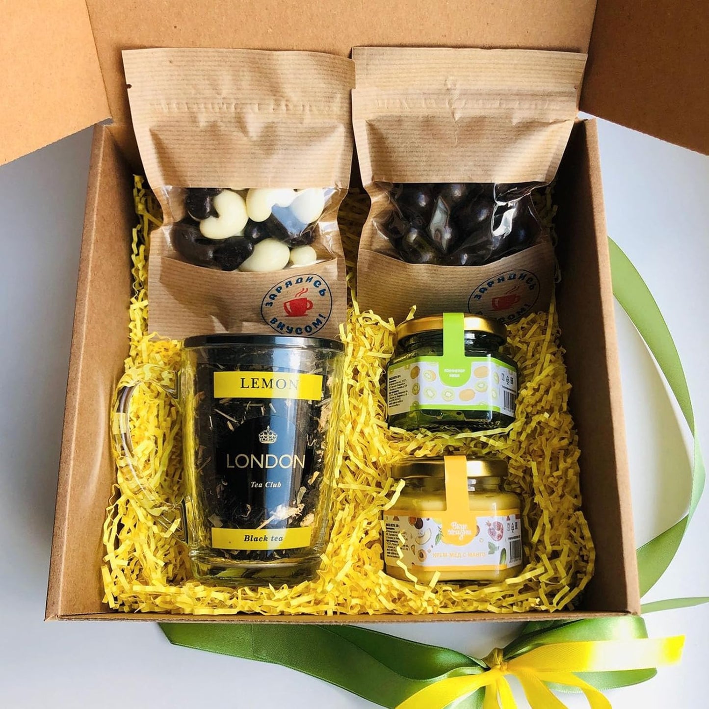 Zankubom 1 LB Fluorescent Yellow Crinkle Cut Paper Shred Filler Great for Gift Wrapping, Basket Fillers, Birthday,Halloween Thanksgiving Christmas Anniversary, Easter Party Decor Filling Supplies