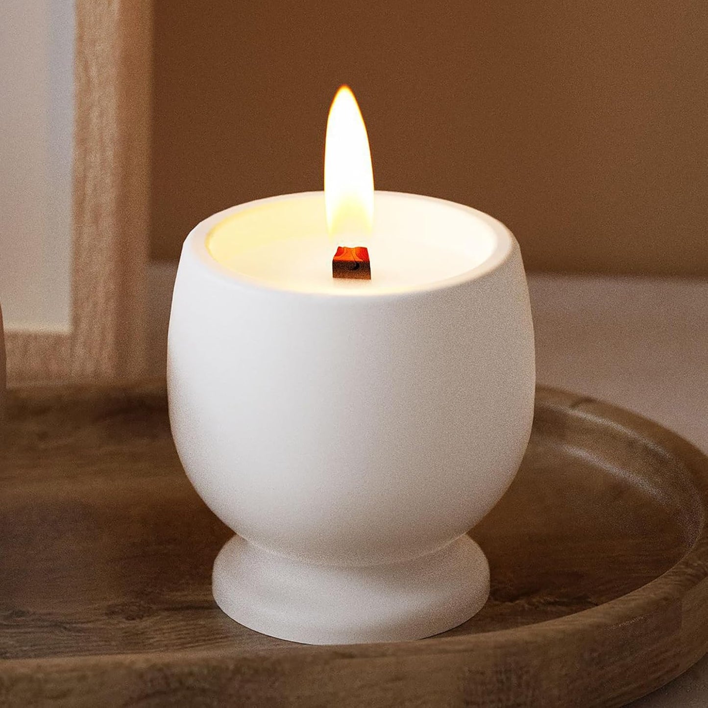 Bottle Resin Mold Candle Holder - Resin Casting Silicone Molds for Home Decor & Candle Making Wave Spiral Mold