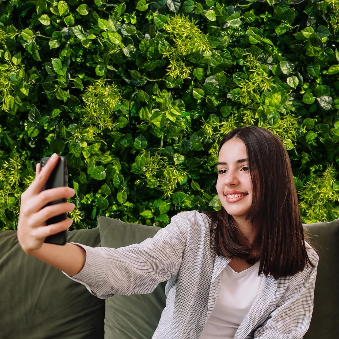 Artificial Luxury‌ Flower Wall Panels, Gorgeous 3D Silk Floral Backdrop for Wedding, Baby Show, Party and Home Decor, Quick Assembly/Storage, Eco ＆ Pet Friendly, 2 pcs, Each Panel 2 * 8 ft.