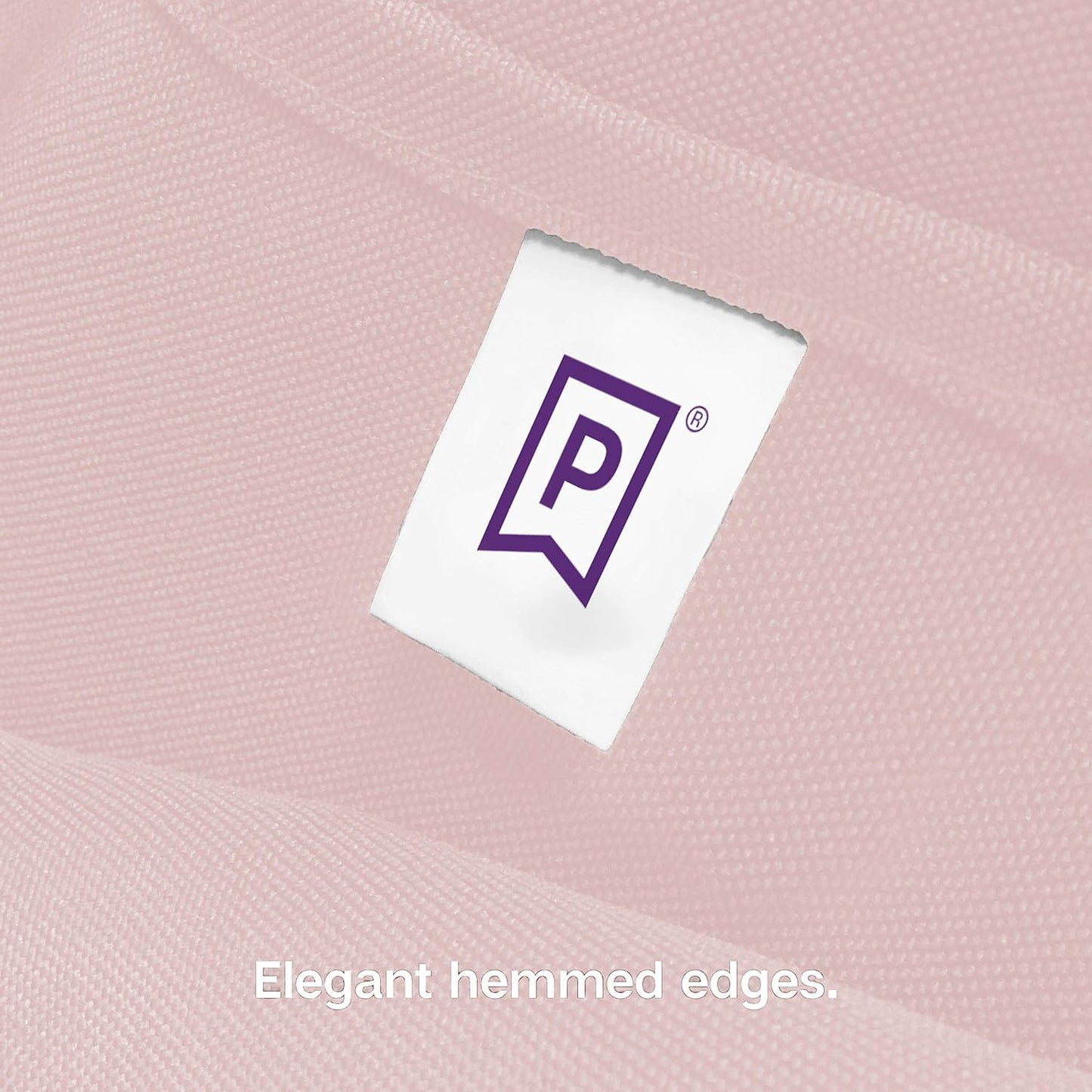 Gee Di Moda Rectangle Tablecloth - 70 x 120 Inch Pink Tablecloth for 6 or 8 Foot Rectangle Table - Heavy Duty Washable Fabric - for Buffet Table, Holiday Party, Dinner, Wedding & Baby Shower