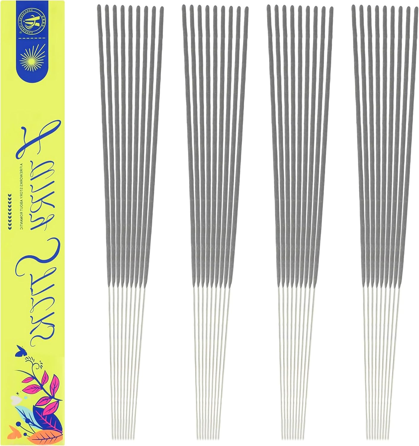 Portable 22-inch 40 Pieces Sparklers Wedding Send-Off,Suitable for Celebratory Holidays Such as Easter,Wedding Favors,Holiday Revelry and More（3-5 Days Deliveried）