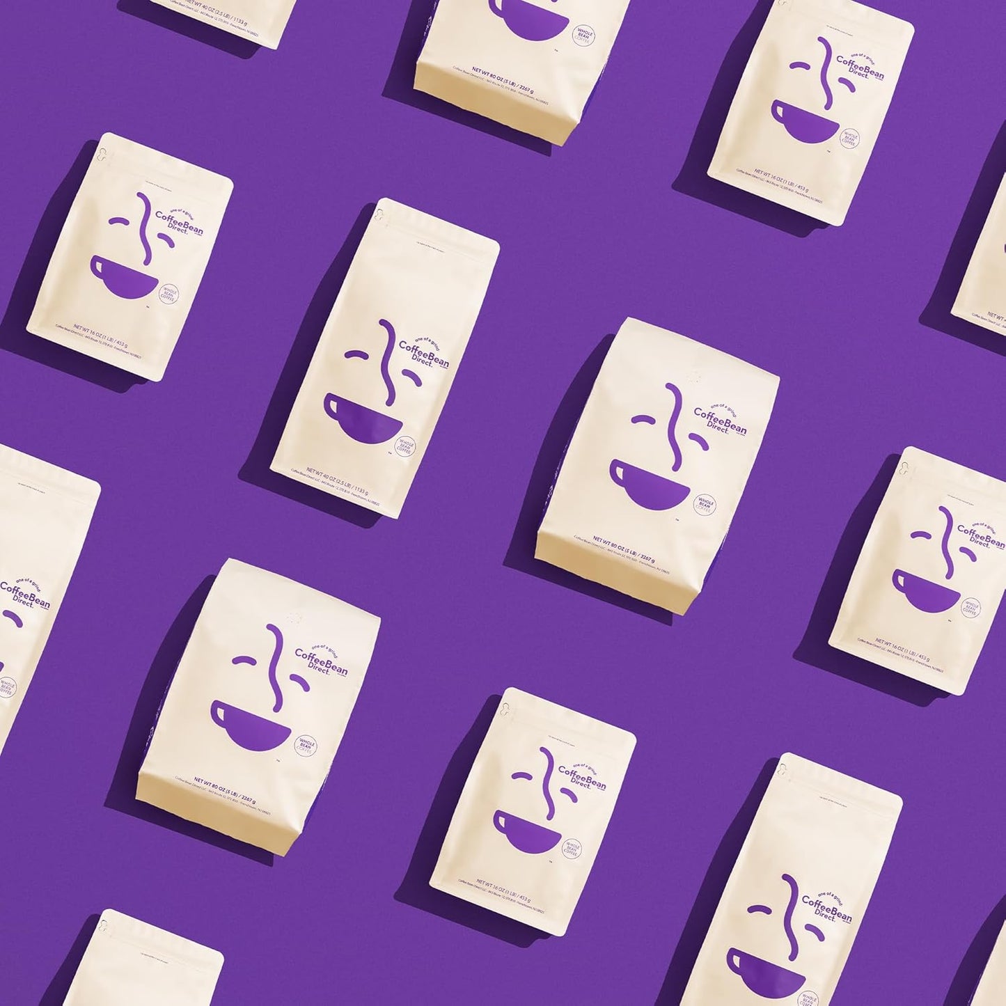 Coffee Bean Direct Organic Fair Trade Espresso, Whole Bean Coffee, Dark Roast, 5 Pound Bag (Pack of 1)