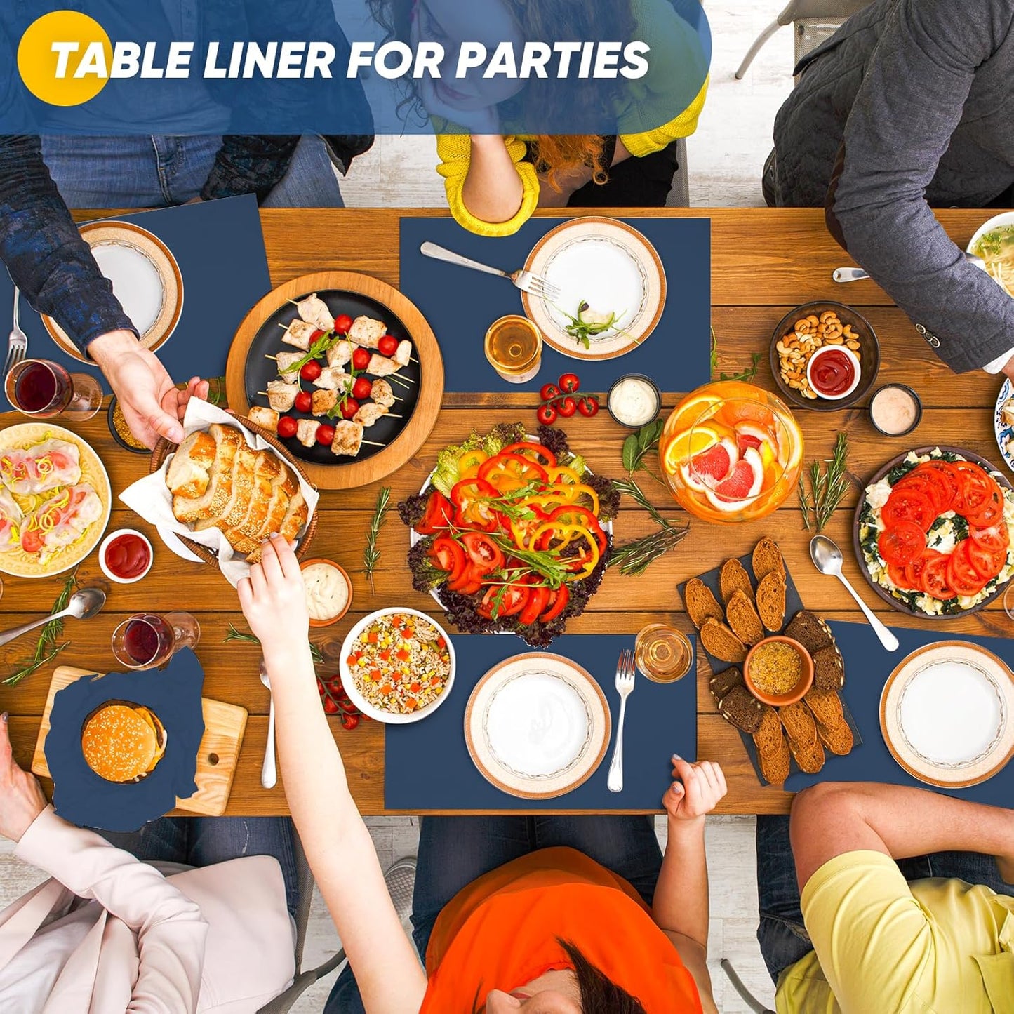 Navy Blue Wrapping Paper, 15"x900" Solid Color Art Craft Poster Bulletin Board Paper, Father's Day Eid Boys Birthday Bouquet Flower Gift Wrap for Men Dad Him, Florist Supplies for Packing Shipping