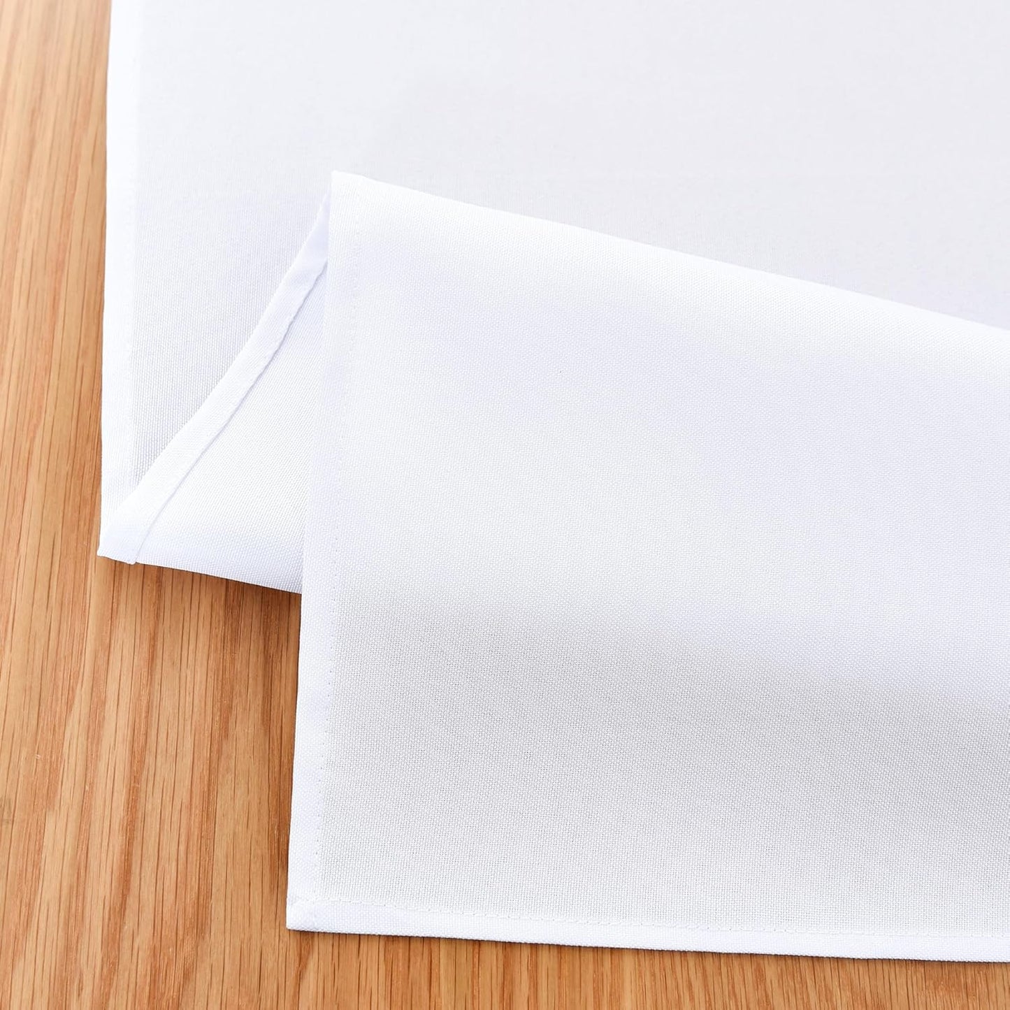 Farmhouse White Table Runner Dining Table Runners 48 Inches Long Coffee Table Runner for Dresser Living Room Bedroom Holiday Party Banquet 12X48 Inch