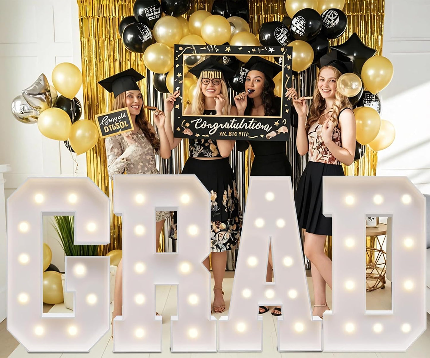 3FT LED Light Up Marquee Letter I – DIY Party Decor for Wedding, Birthday, Baby Shower, Christmas, Anniversary – 36 Inch Tall Alphabet Sign for Home, Stage, Photo Booth, Café, Classroom