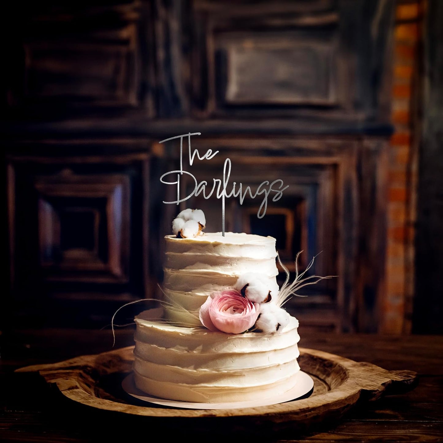 Wedding Cake Topper! Custom Rustic Cake Topper, Personalize your own Bride And Groom Cake Topper, Anniversary Cake Decoration