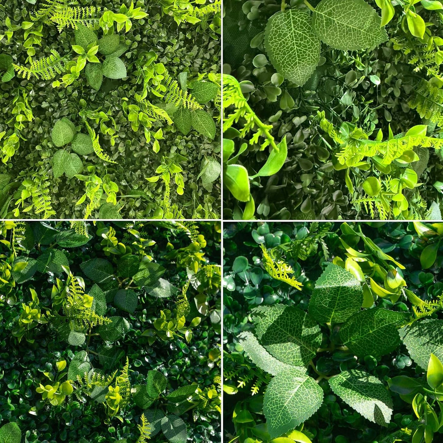 Artificial Luxury‌ Flower Wall Panels, Gorgeous 3D Silk Floral Backdrop for Wedding, Baby Show, Party and Home Decor, Quick Assembly/Storage, Both Eco ＆ Pet Friendly, 4 Panels, 8 * 8 ft.