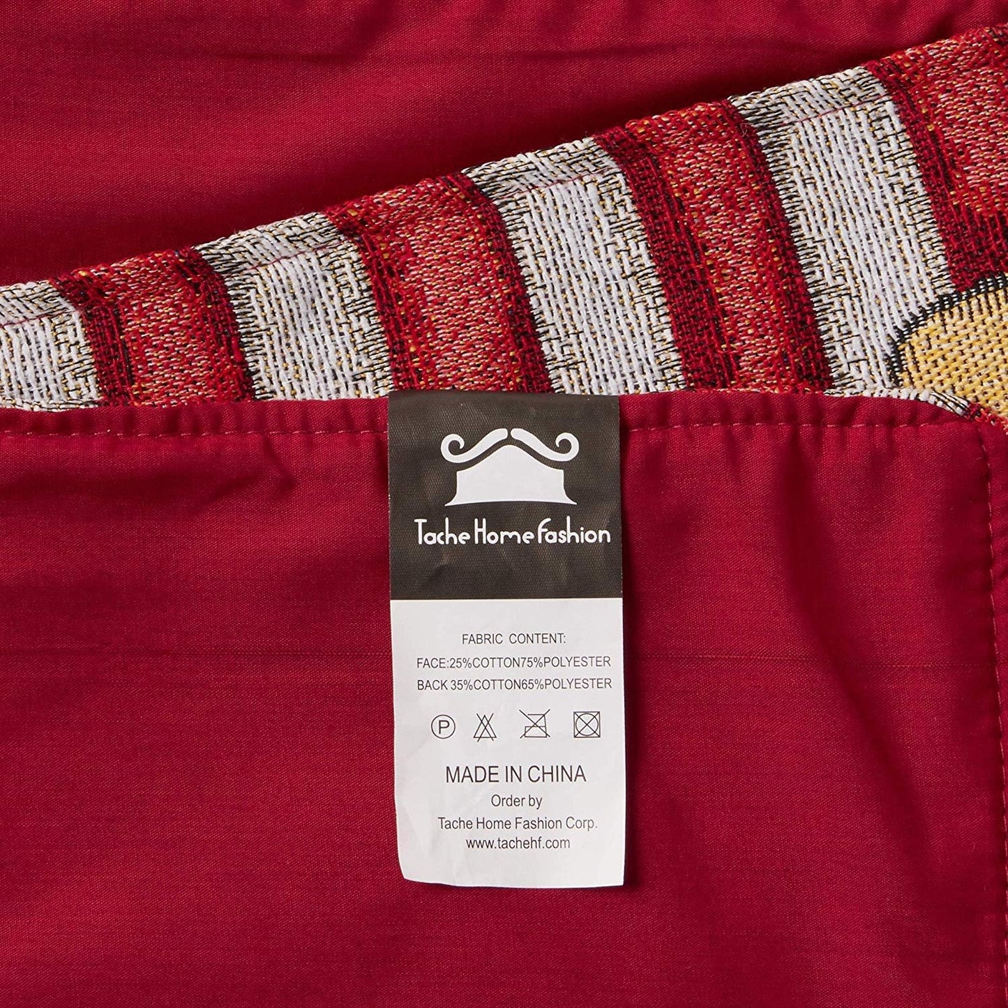 Tache 13x54 Fruity Drinks Table Runner, Colorful Watermelon Lemonade Decorative Spring Summer Woven Tapestry Dresser Coffee Kitchen Dining