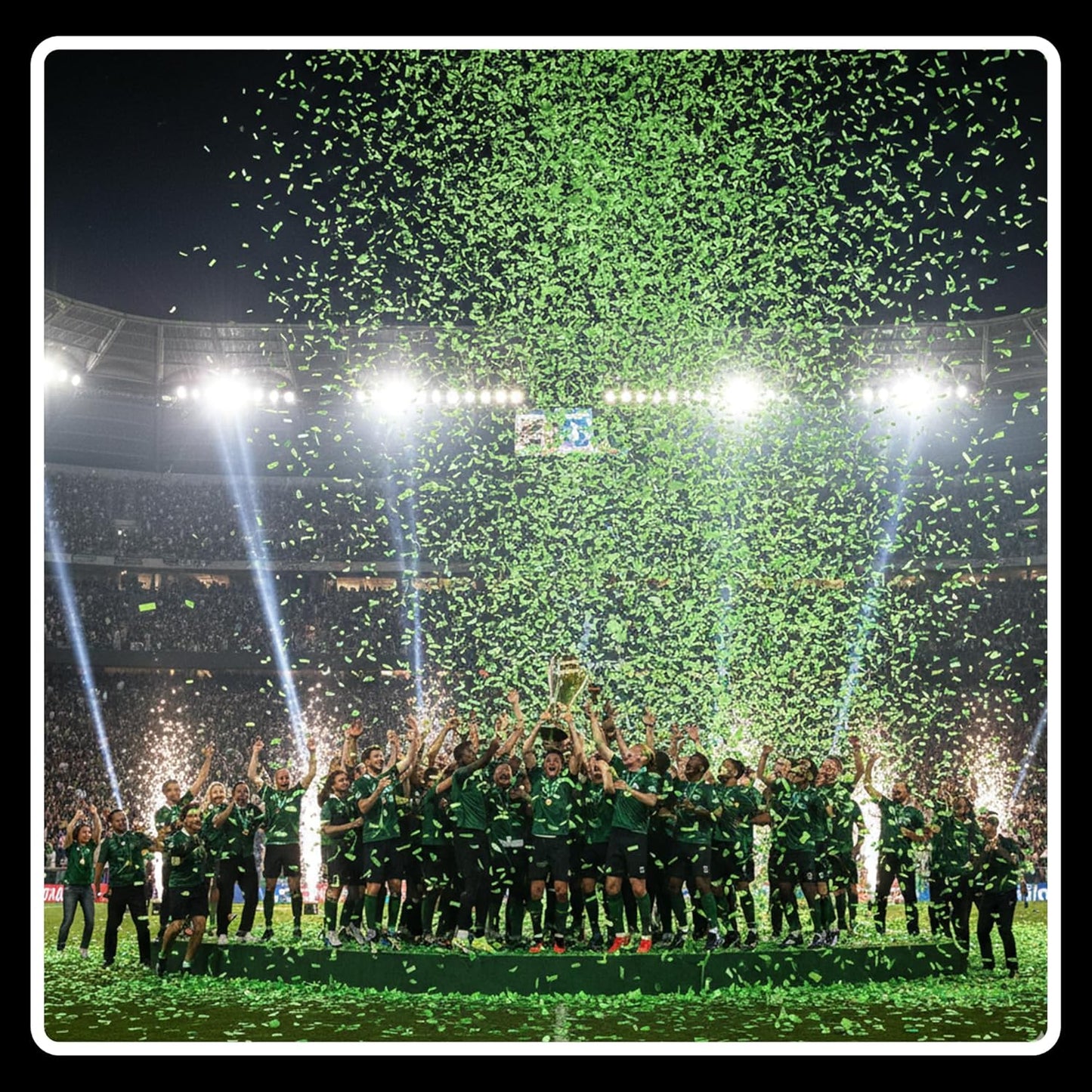 Light Green Biodegradable Confetti - Rectangular Flame-Resistant Tissue Paper Confetti for Cannon and Launcher use – Best for Gender Reveal, Parties, and Concerts - 20 lb, 320 oz