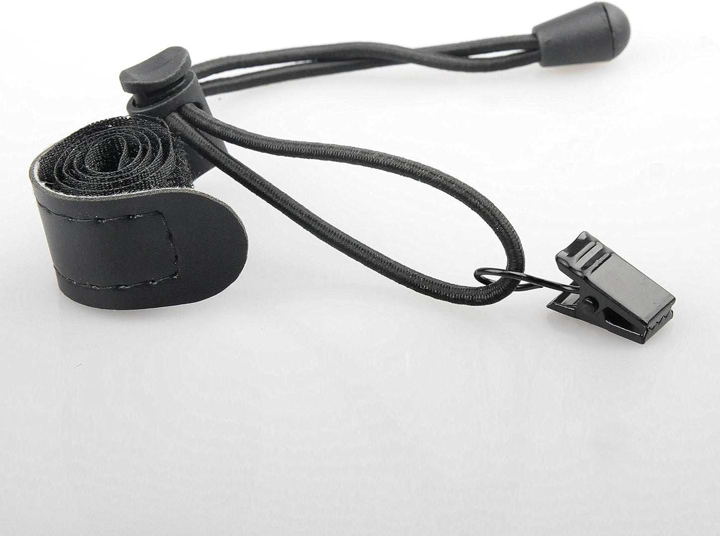 SLOW DOLPHIN Backdrop Background Muslin String Clips Holder Multifunctional for Photo Video Photography Studio 12 Pack, Black