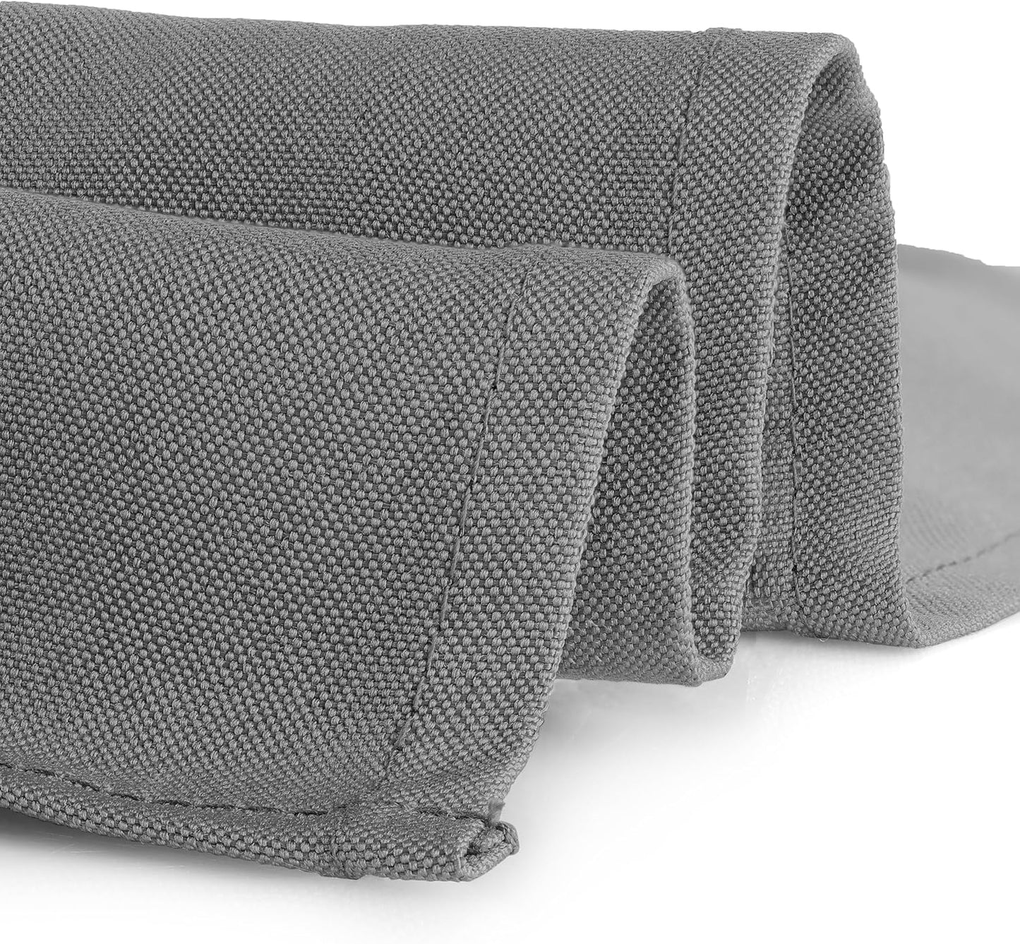 Gee Di Moda Rectangle Tablecloth - 70 x 120 Inch Charcoal - Heavy Duty Washable Polyester - For 6 or 8 Foot Table