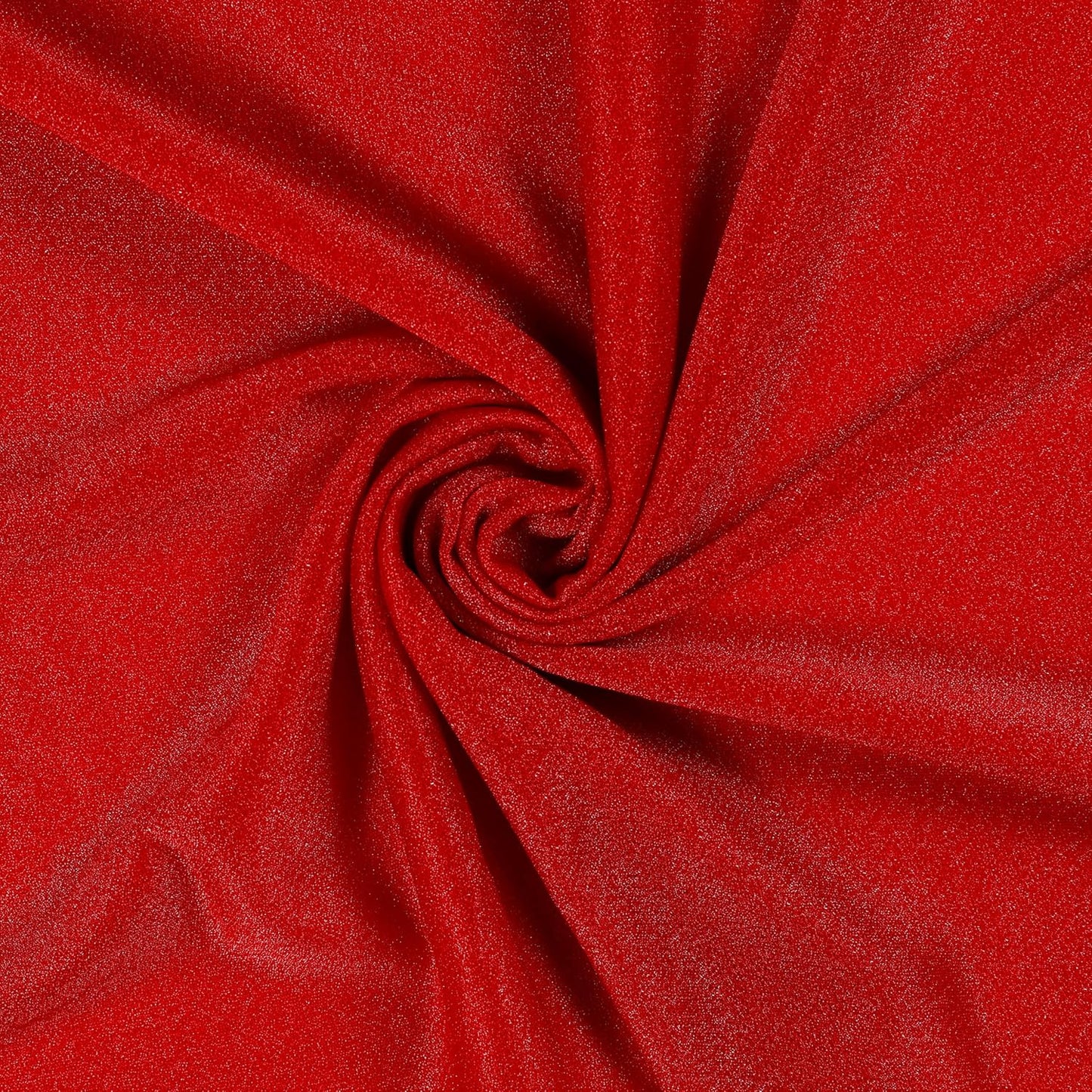 VDS Pack of 2 Panel (30 Inch X 50 Feet) Wedding Arch Draping Fabric Sheer Chiffon Fabric Drapery for Wedding Ceremony Reception Swag Backdrop Canopy Chuppah ARBO Altars Decoration (Red)