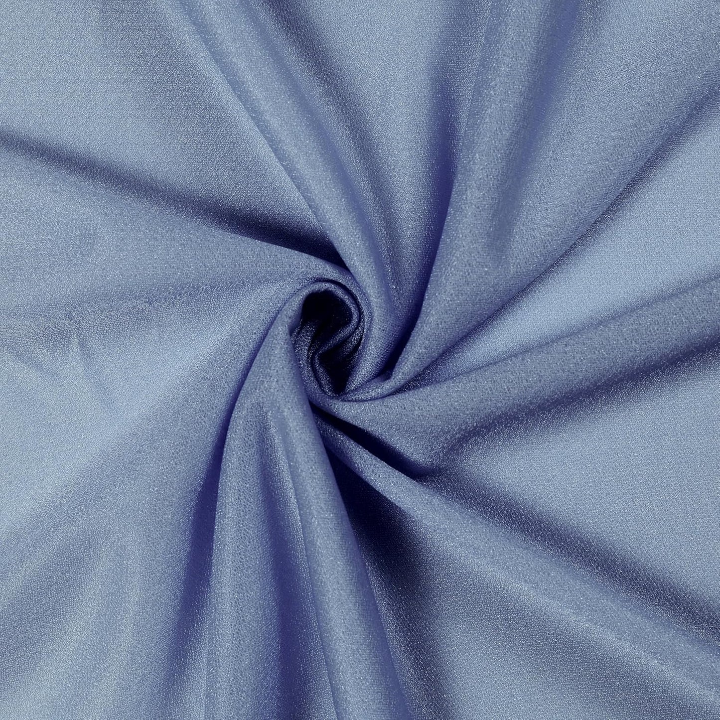 VDS Pack of 2 Panel (30 Inch X 20 Feet) Wedding Arch Draping Fabric Sheer Chiffon Fabric Drapery for Wedding Ceremony Reception Swag Backdrop Canopy Chuppah ARBO Altars Decoration (Dusty Blue)